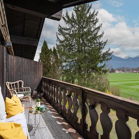 Ferienwohnung Panoramablick - Alpenmagie Suites Oberaudorf Ngoại thất bức ảnh