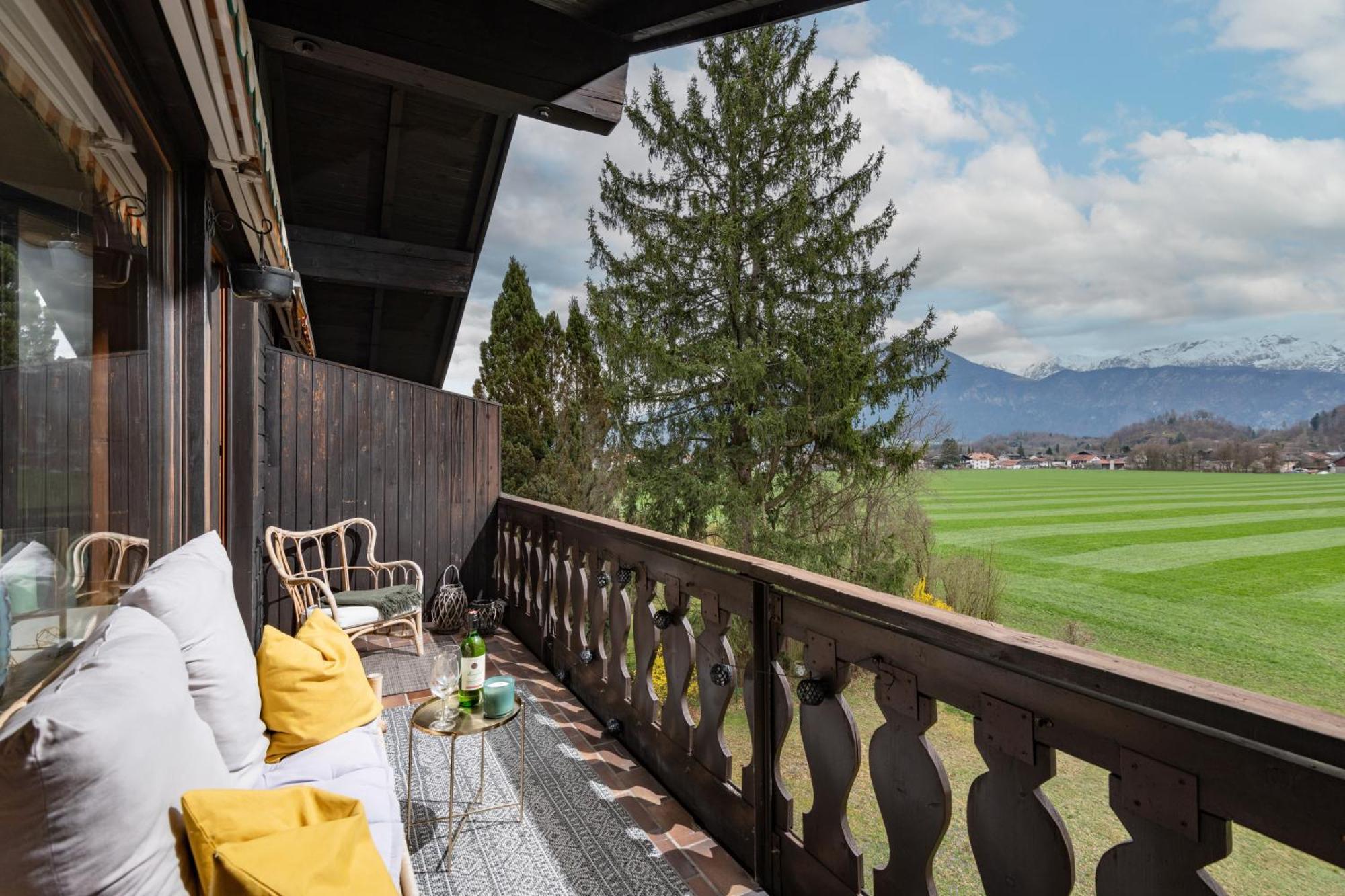 Ferienwohnung Panoramablick - Alpenmagie Suites Oberaudorf Ngoại thất bức ảnh